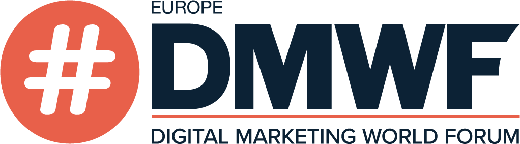 #DMWF Europe 2025: The premier digital marketing forum event logo.